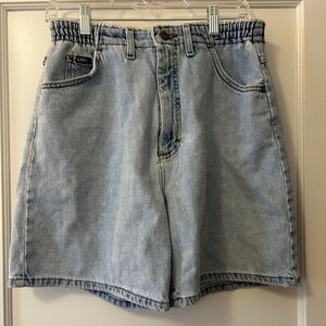 Lee Women's Classic Light Blue Jean Shorts